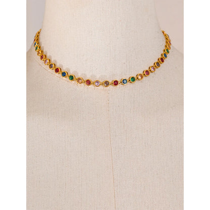 Necklace Bracelet for Women Stainless Steel Waterproof Jewelry