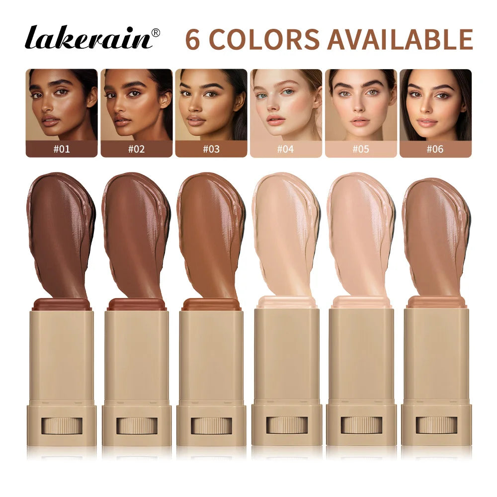 Stick Serum Boosted Skin Tint Foundation, Smooth Plumper Hight Coverage.