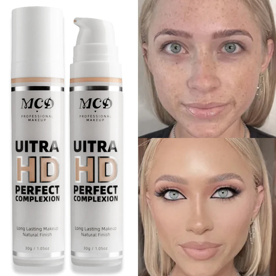 Full Coverage Concealer Liquid Foundation makeup