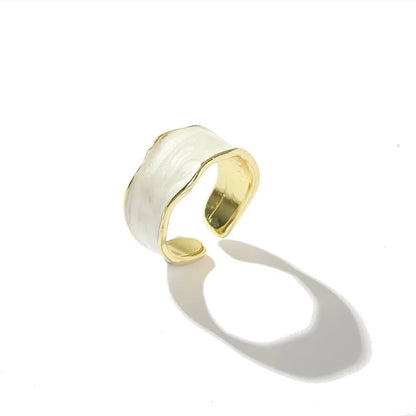 Irregular Shape Rings for Women Gold