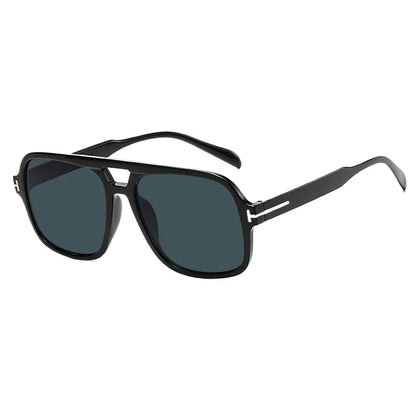 Sunglasses Women Brand Designer Vintage Square - Female Big Frame.