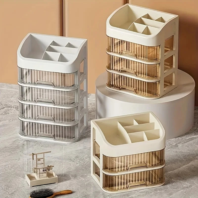Large Capacity Transparent  Jewelry &amp; Makeup Organizer