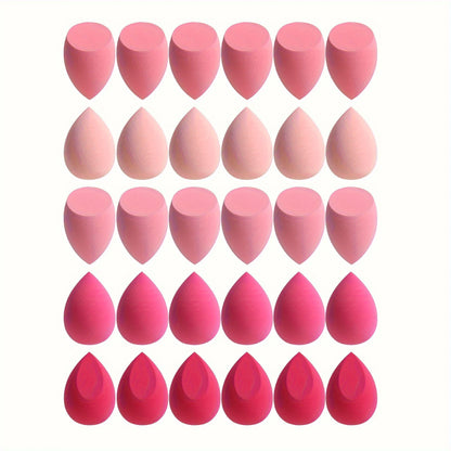 Makeup sponge set, egg dry wet dual-use powder puff