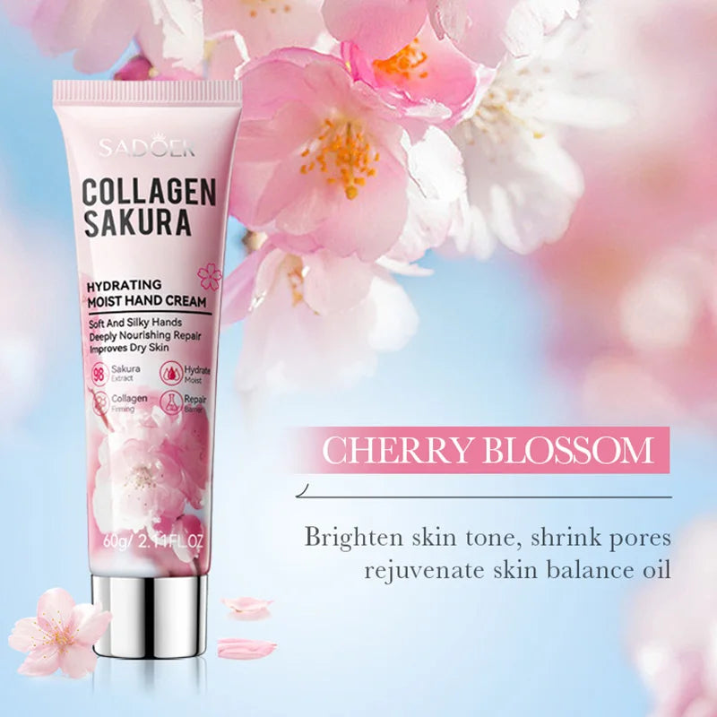 Sakura Collagen Hand Cream Moisturizing