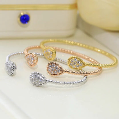 Zircon Water Drop Bracelet for Women&