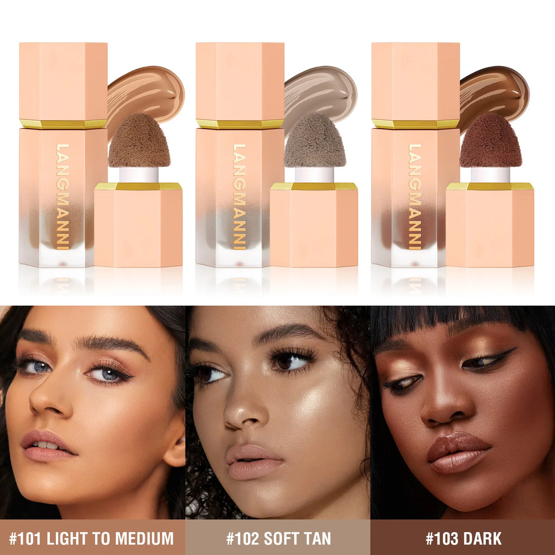 Liquid Contour Liquid Cosmetic Concealer to Enhance the Sense of Facial Contour