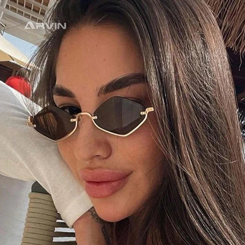 Polygonal small Sunglasses Style