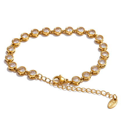 Necklace Bracelet for Women Stainless Steel Waterproof Jewelry