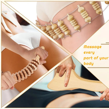 Wood Therapy Massage Tools for Body Shaping.