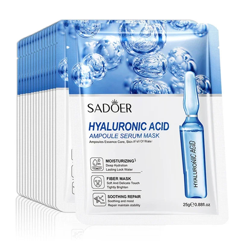Hyaluronic Acid Facial Masks Face skincare Firming Hydrating Moisturizing
