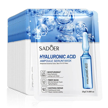 Hyaluronic Acid Facial Masks Face skincare Firming Hydrating Moisturizing