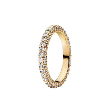 Exquisite Gold 925 Sterling Silver Ring Exquisite Charm