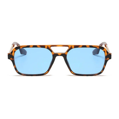 Square Vintage Sunglasses Women Brand Designer