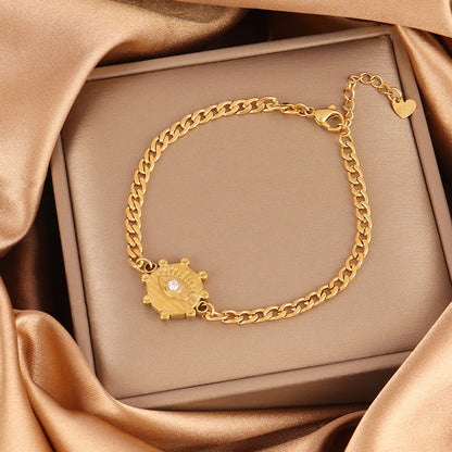 Evil Eyes Chain Bracelet For Women Fashion Jewelry