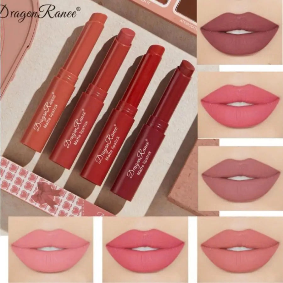 Lipstick Matte Waterproof Not Easy to Fade