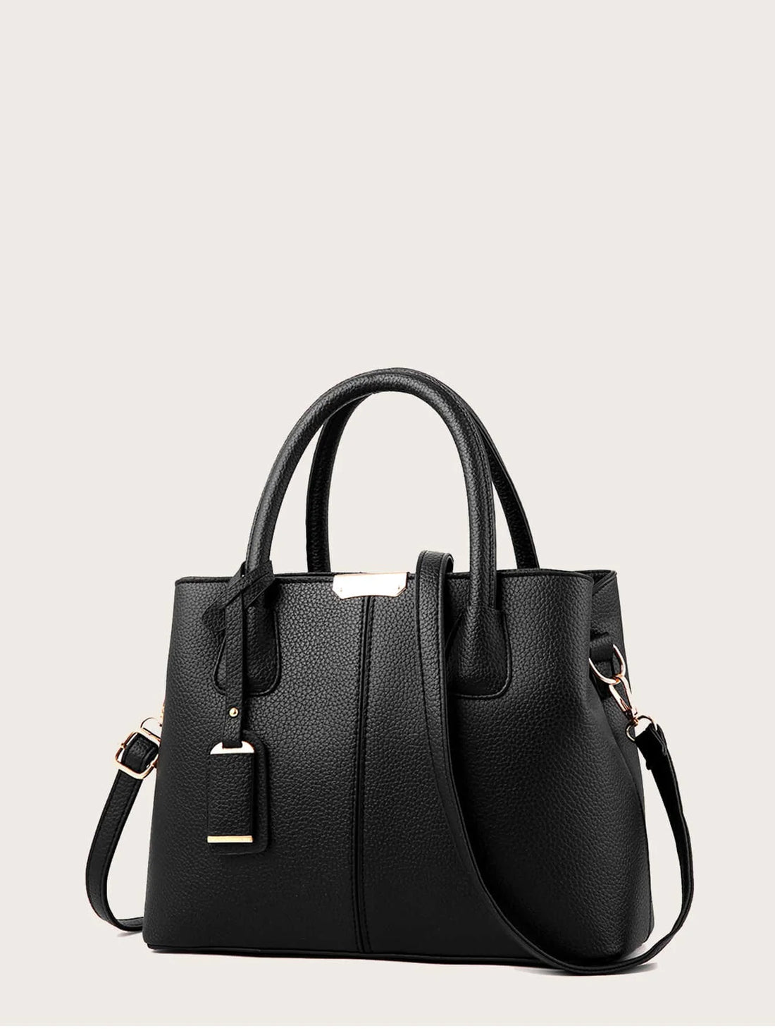 Simple casual handbag for women, large capacity.