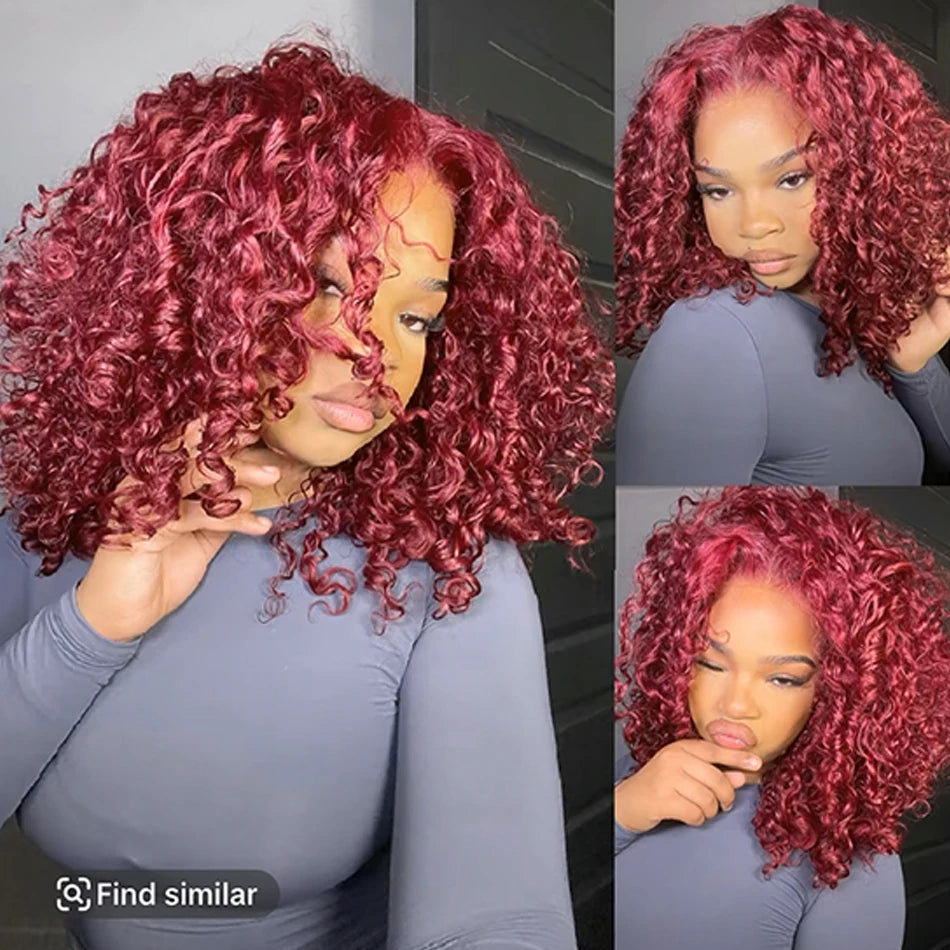 MARIANNA - Glueless Human Hair Wigs Ready to Wear and Go Curly Lace