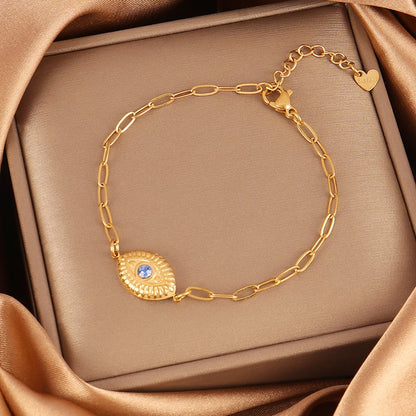 Evil Eyes Chain Bracelet For Women Fashion Jewelry