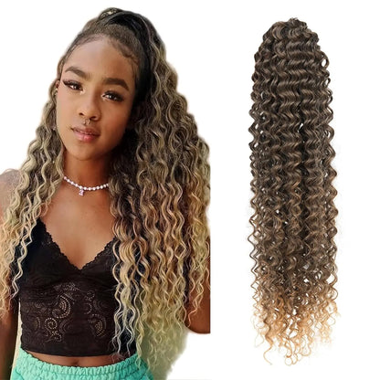 Curly Drawstring Ponytail Extension Synthetic Hair