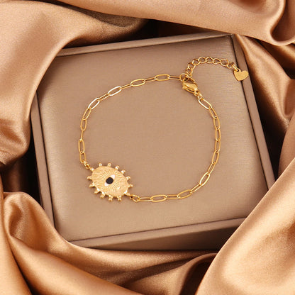 Evil Eyes Chain Bracelet For Women Fashion Jewelry