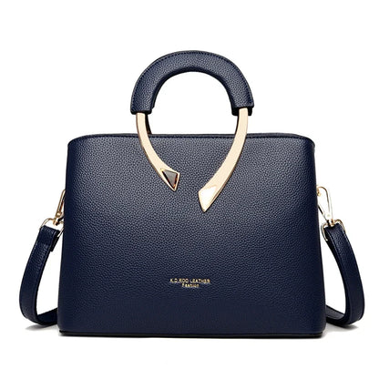 High Quality Leather Casual Tote Luxury Handbags for Women