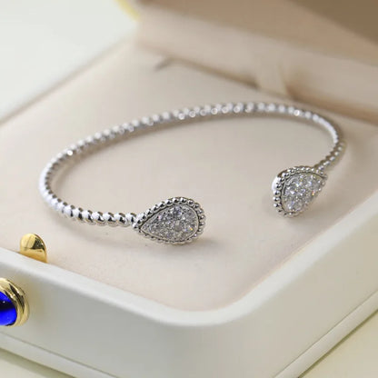 Zircon Water Drop Bracelet for Women&