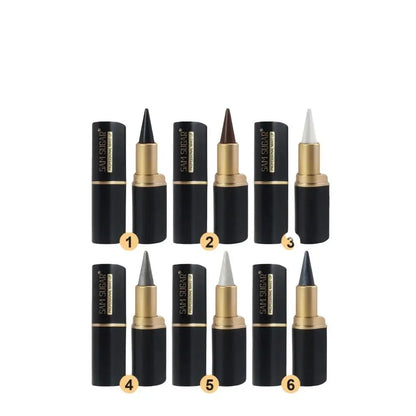 Black Eyeliner Pen Long Lasting 24H Smudge, Waterproof Gel Makeup