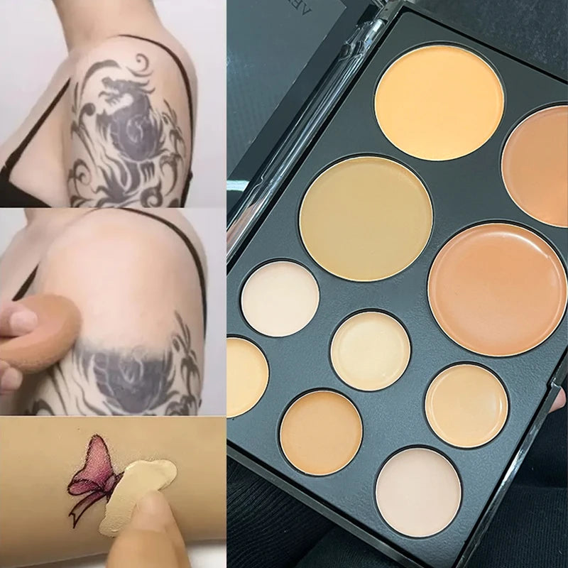 Concealer Palette Eye Repairing Base, Contour Covering Concealer Cream