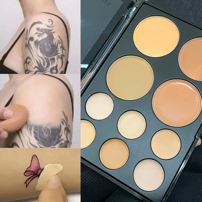 Concealer Palette Eye Repairing Base, Contour Covering Concealer Cream