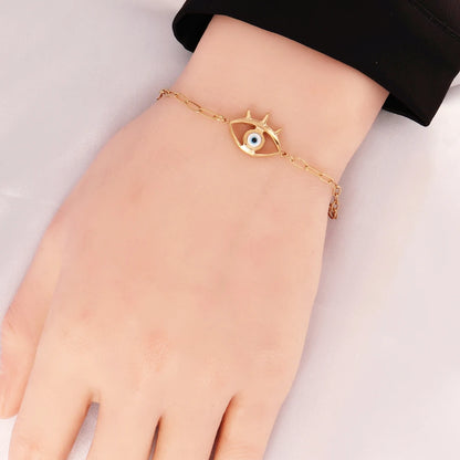 Evil Eyes Chain Bracelet For Women Fashion Jewelry