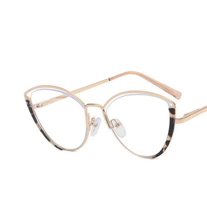 Vintage Cat Eyeglasses Trendy Anti-Blue Light Fashion Eyewear.