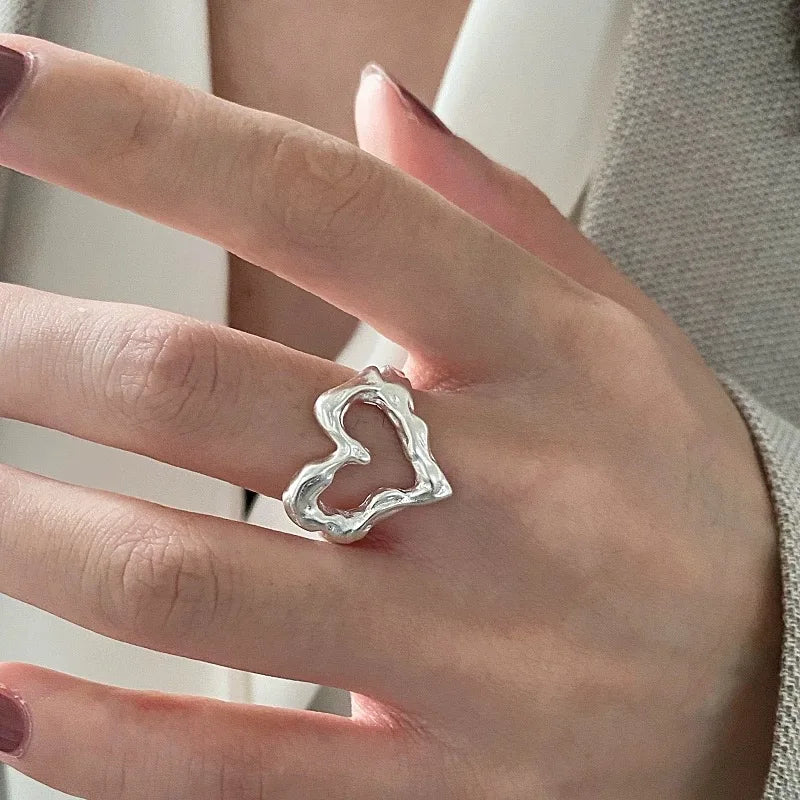 Heart Ring  925 Sterling Silver Rings for Women
