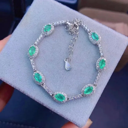 Fine Jewelry 925 Sterling Silver Gemstones Women&