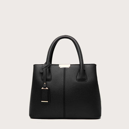 Simple casual handbag for women, large capacity.