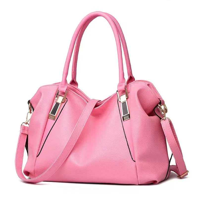 Casual Fashion Women Shoulder Bag Solid Color