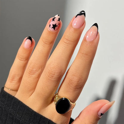 Nails Almond Shaped Press on Nails - 24pcs