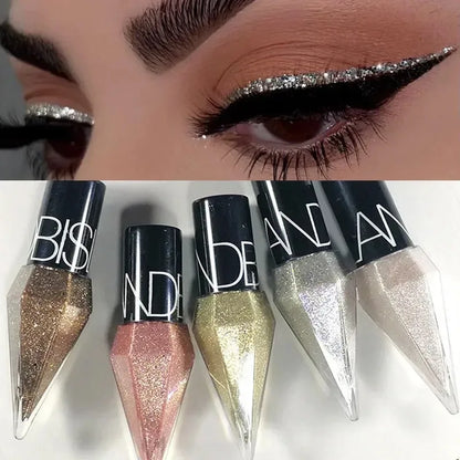 Diamond Shiny Eye Liners Eyeshadow Waterproof Glitter Eyeliner