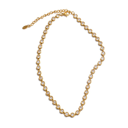 Necklace Bracelet for Women Stainless Steel Waterproof Jewelry