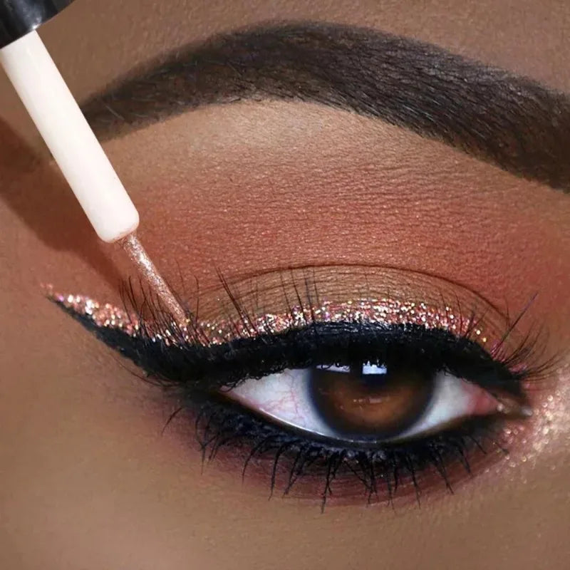 Diamond Shiny Eye Liners Eyeshadow Waterproof Glitter Eyeliner