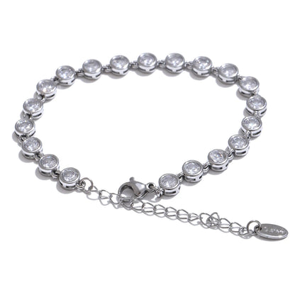 Necklace Bracelet for Women Stainless Steel Waterproof Jewelry