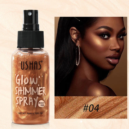 Body Liquid Highlighter Facial Contour Long Lasting Sequin Illuminating
