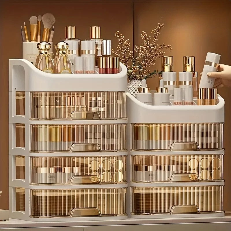 Large Capacity Transparent  Jewelry &amp; Makeup Organizer